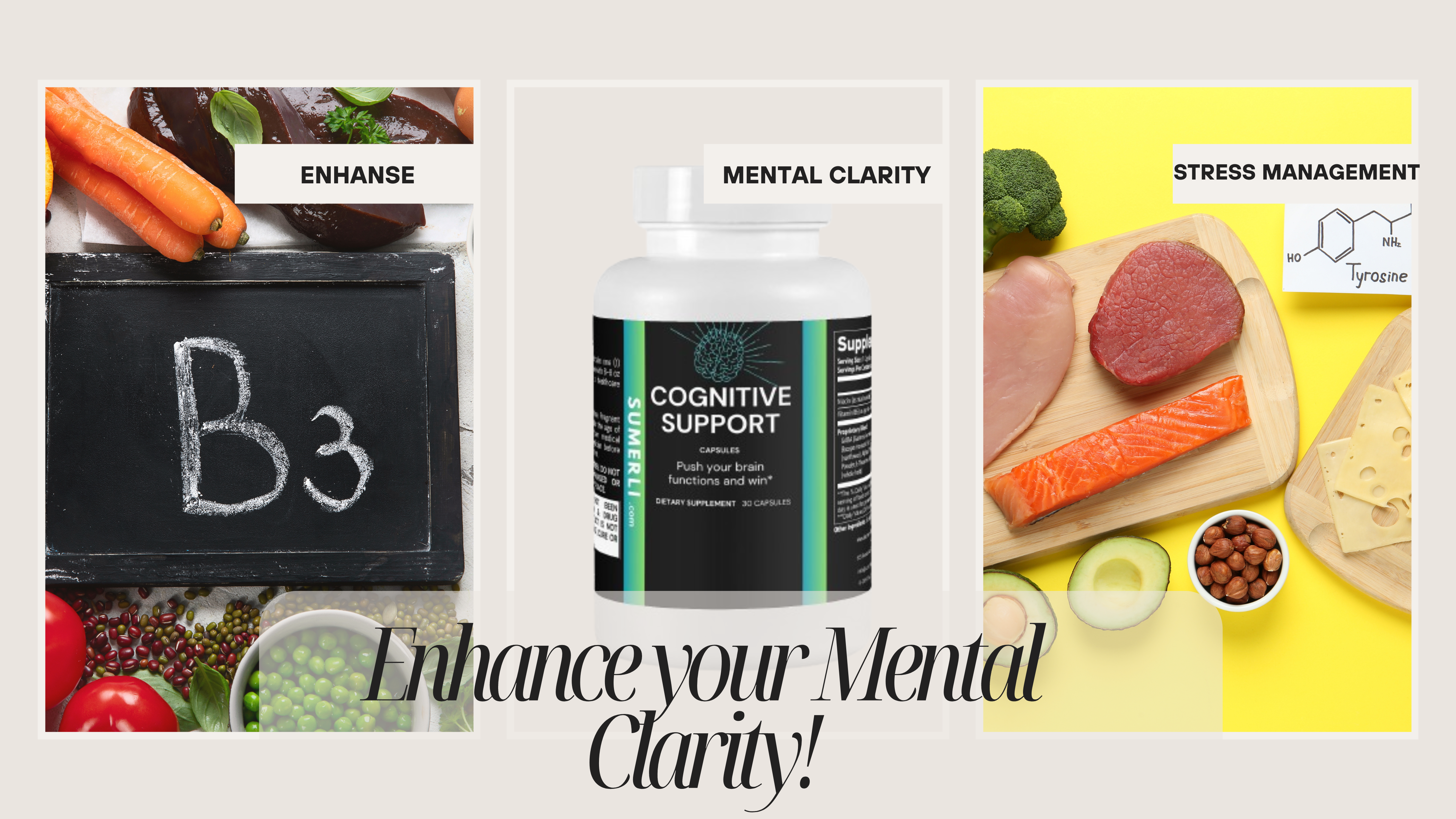 Enhanse your Mental Clarity with Cognitive Support Supplements 🌿