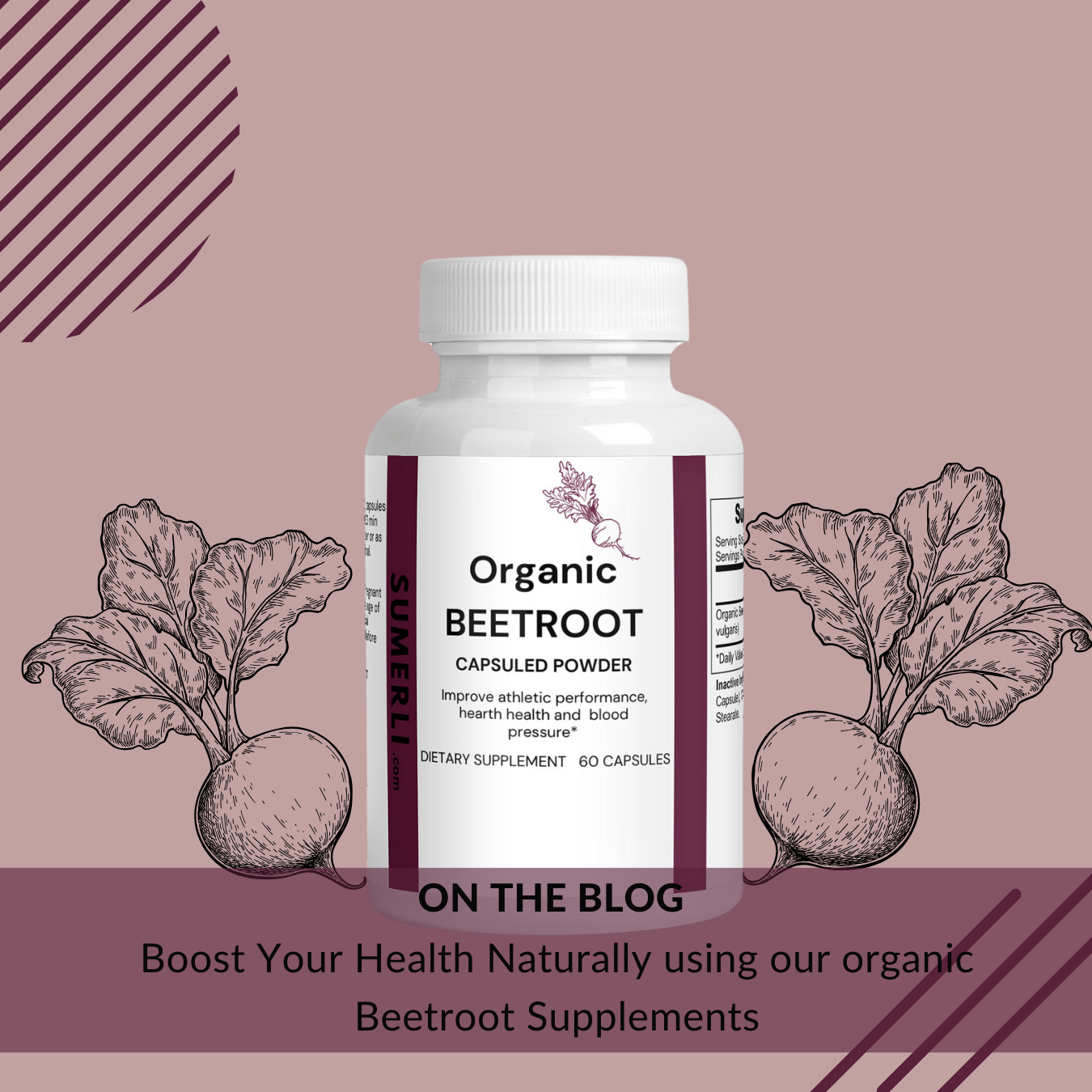 Boost Your Health Naturally using our organic Beetroot Supplements