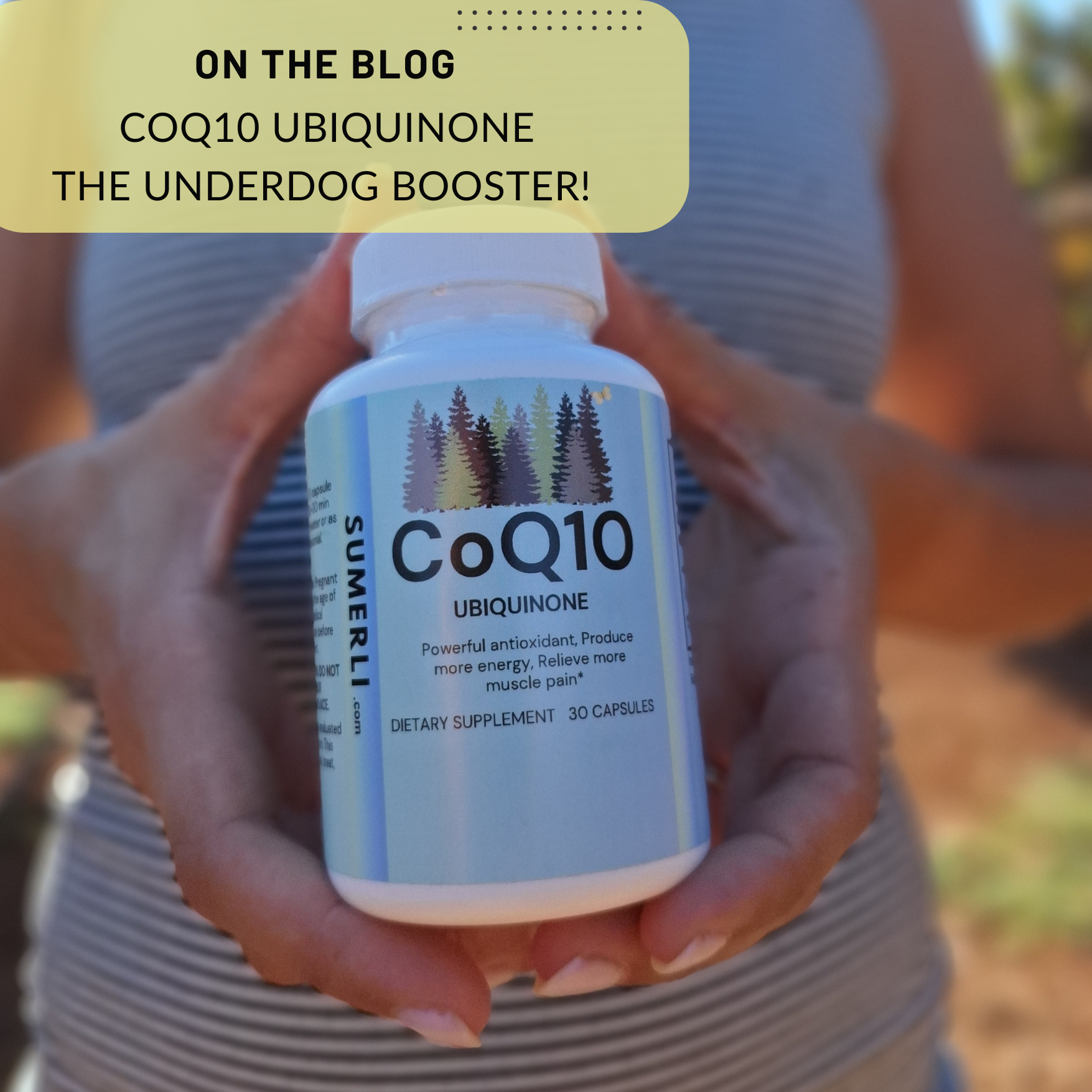 Boost Your Energy and Heart Health using our: CoQ10 Ubiquinone 🌿