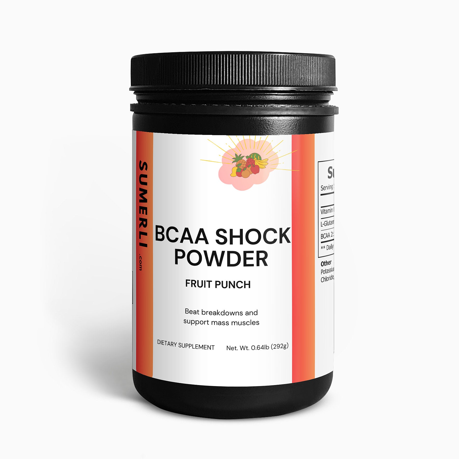 BCAA Shock Powder - Fruit Punch (Before workout)